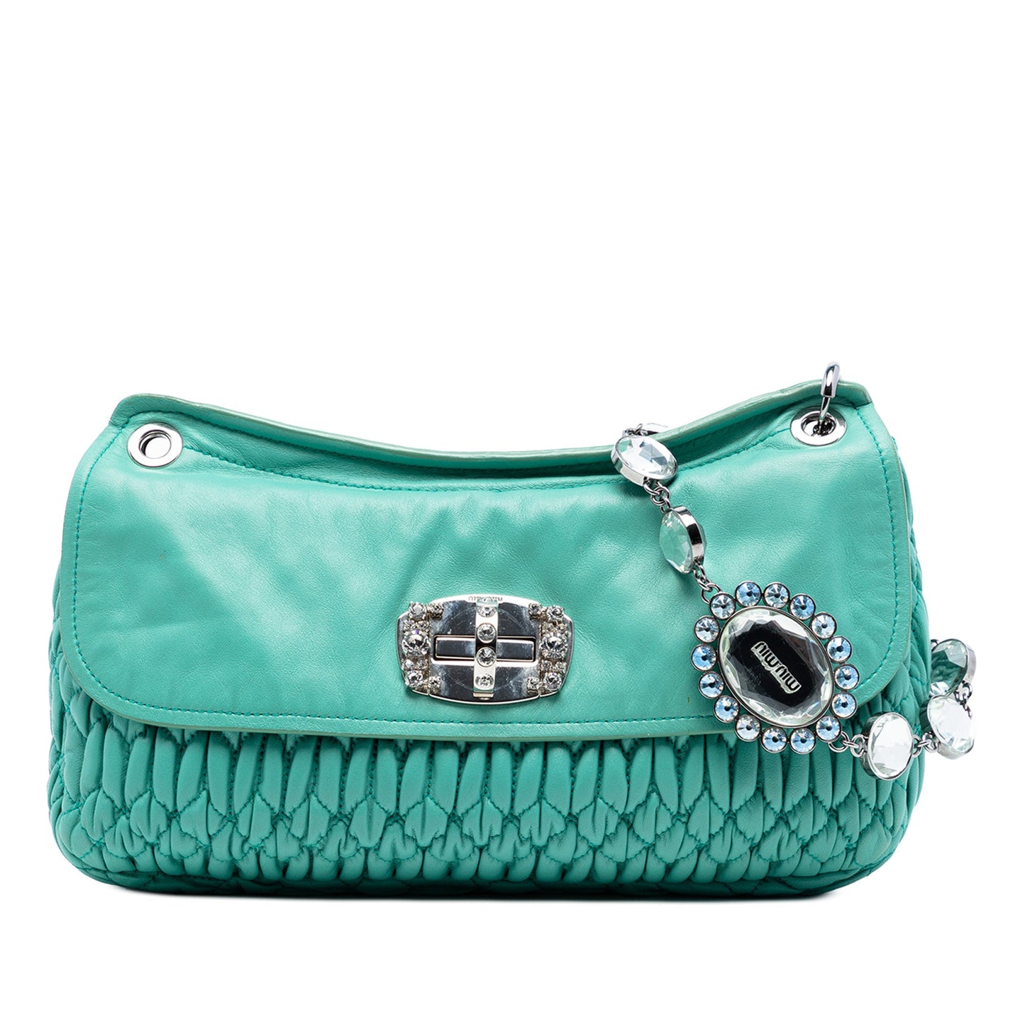 Miu Miu Matelasse Nappa Crystal secondhand bag