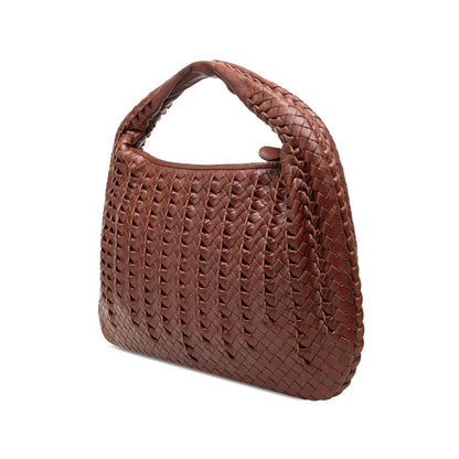 Bottega Veneta Small Nappa Intrecciato Tornabuoni Hobo secondhand