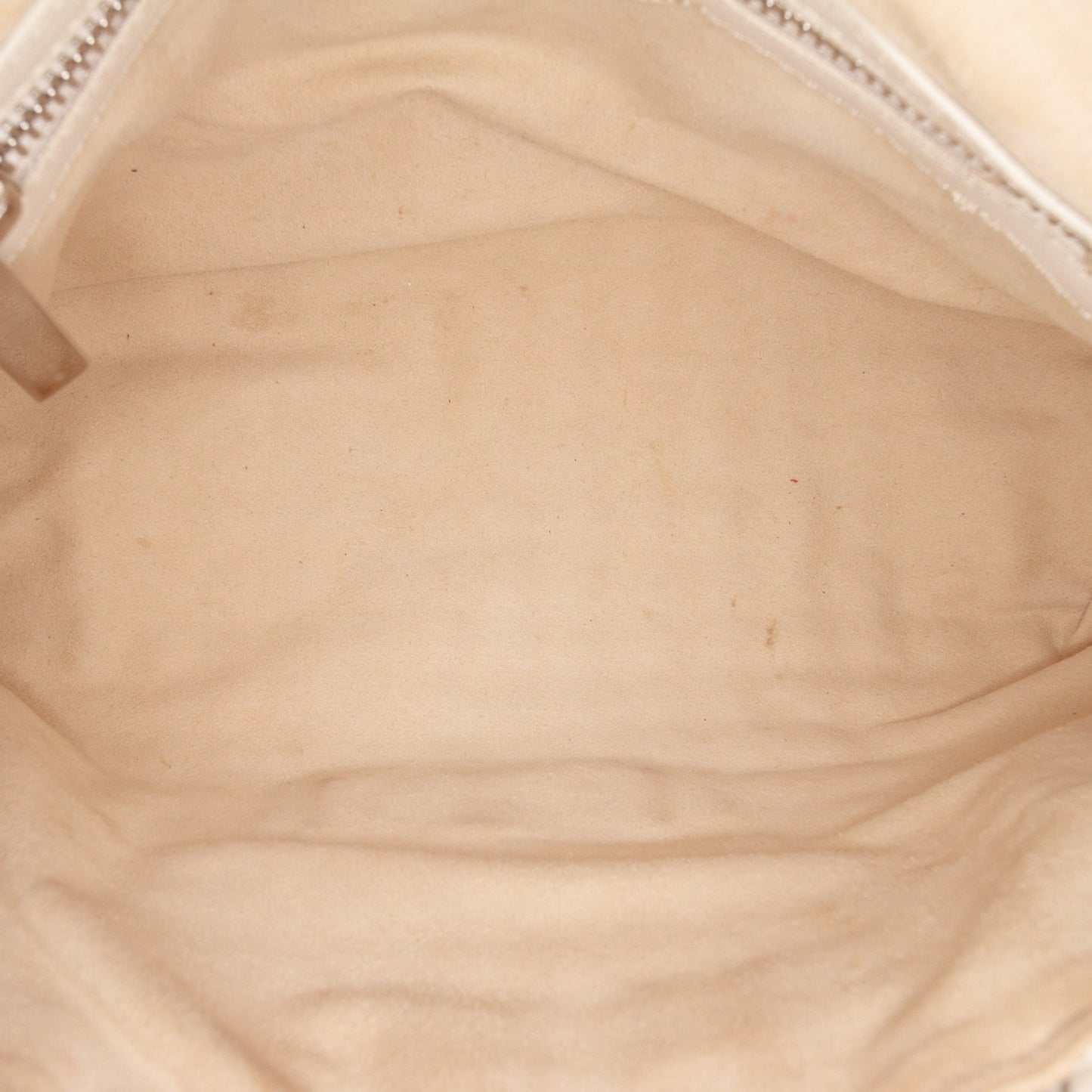 Stella McCartney Woven Faux Leather Becks Top Handle used Bag
