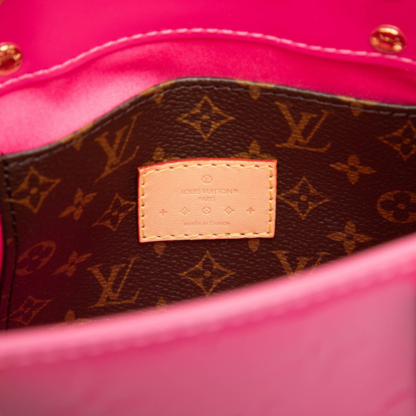 Louis Vuitton monogram Vernis Hairclip Reade PM Used bag