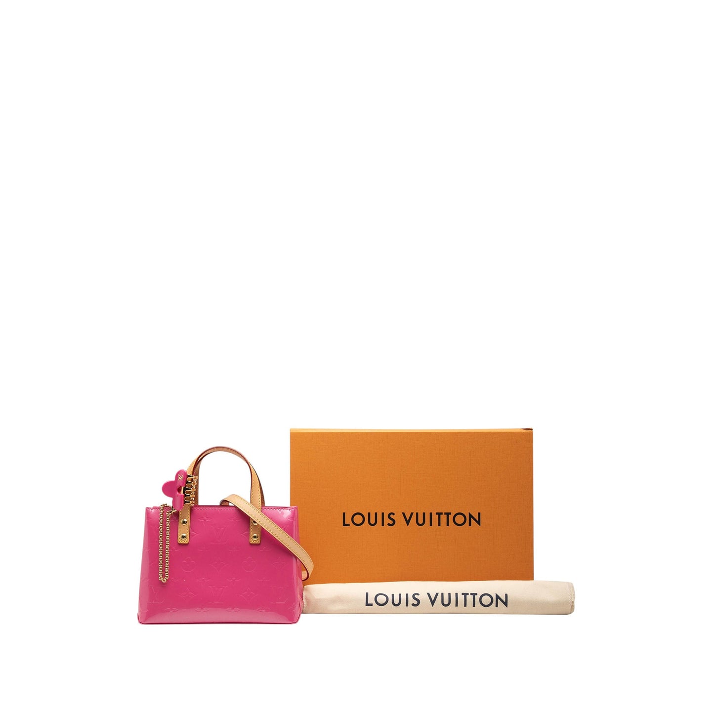 Louis Vuitton monogram Vernis Hairclip Reade PM Used bag