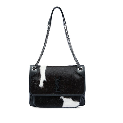 Saint Laurent Medium Pony Hair Niki used bag
