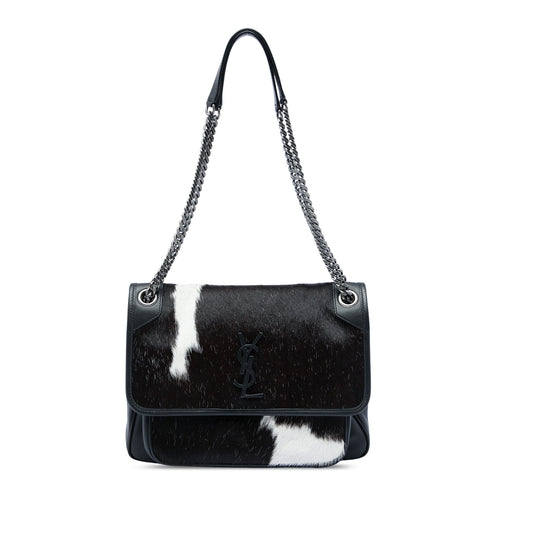 Saint Laurent Medium Pony Hair Niki used bag
