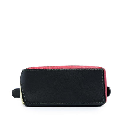 Loewe Paulas Ibiza Mini Calfskin Watermelon Puzzle Bag