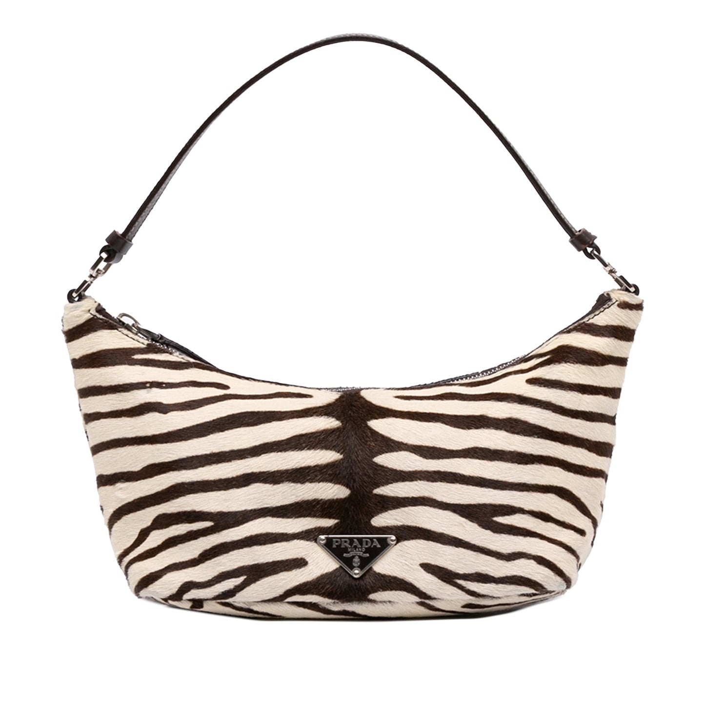 Prada Calf Hair Zebra Print Cavallino Handbag used