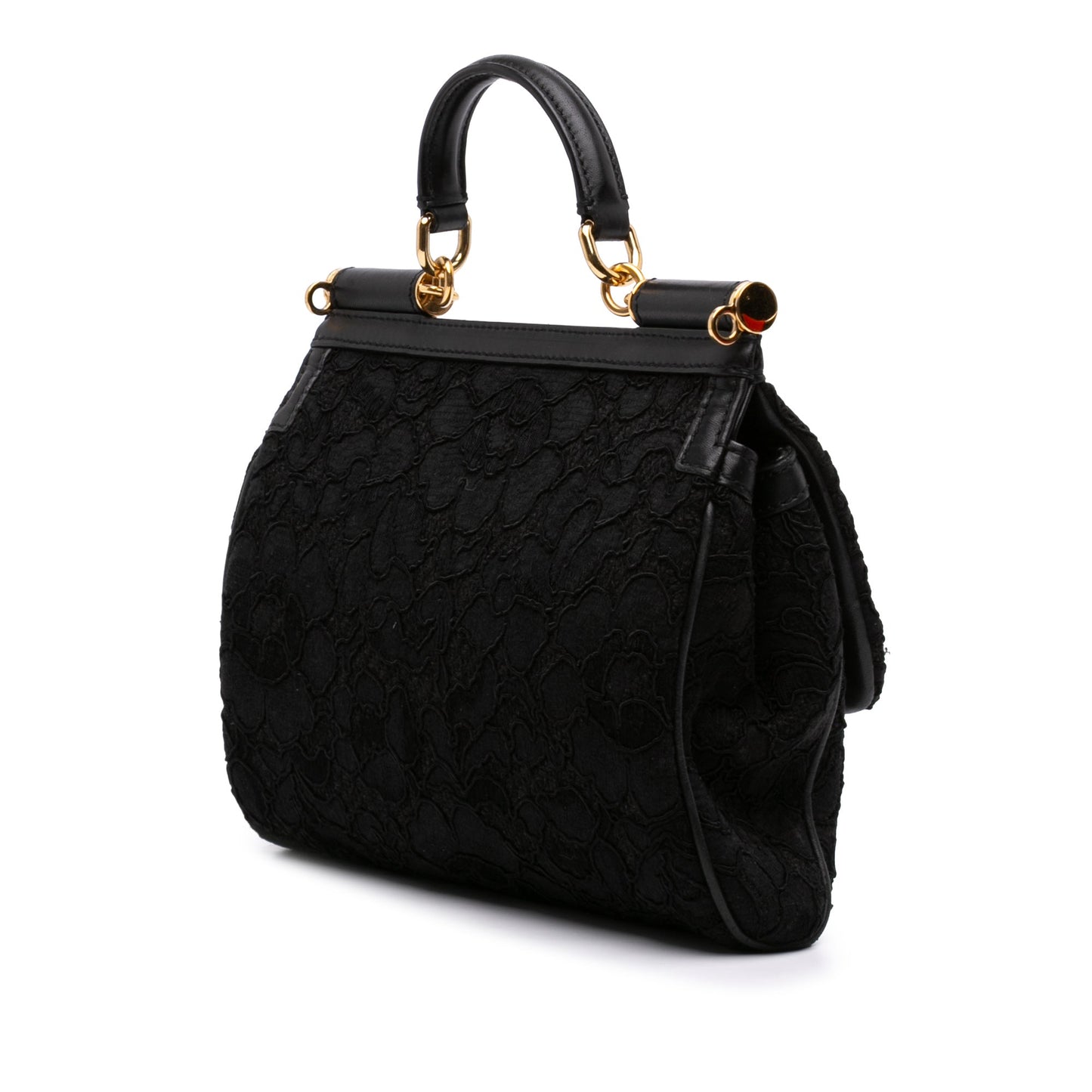 Dolce e Gabbana Medium Embroidered Lace Miss Sicily secondhand Bag