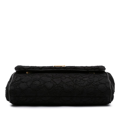 Dolce e Gabbana Medium Embroidered Lace Miss Sicily secondhand Bag