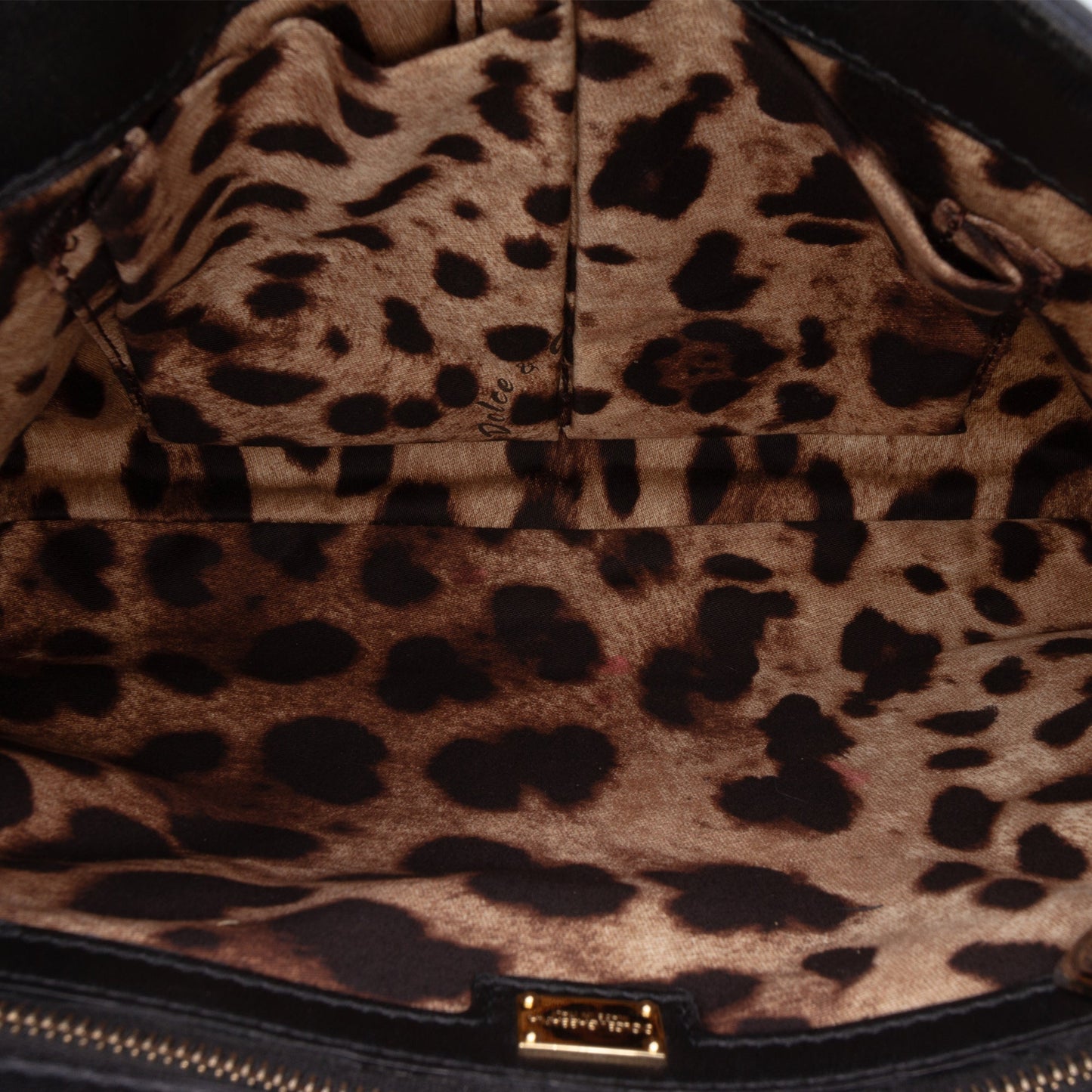 Dolce e Gabbana Medium Embroidered Lace Miss Sicily secondhand Bag