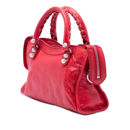 Balenciaga Mini Lambskin Motocross Giant 21 City used bag