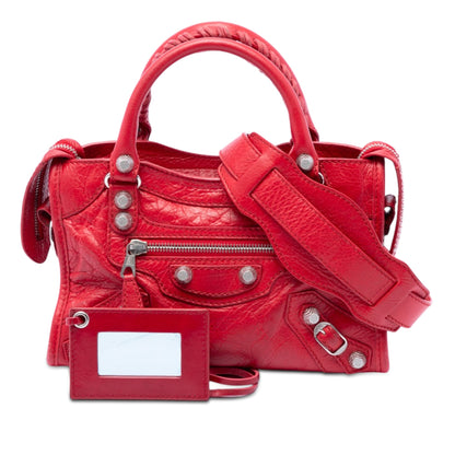 Balenciaga Mini Lambskin Motocross Giant 21 City used bag