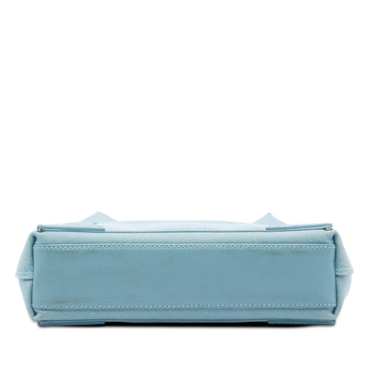 Balenciaga Canvas Navy Cabas XS used bag