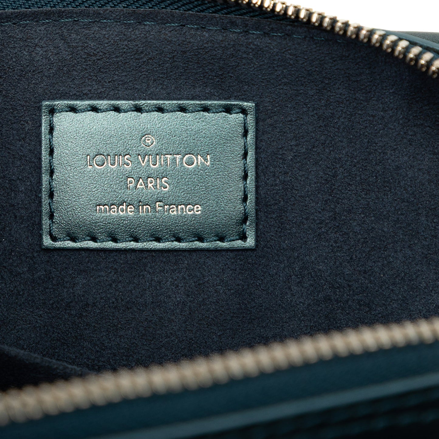 Louis Vuitton Monogram Debossed Metallic Calfskin Alma BB secondhand bag