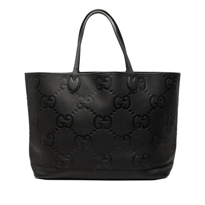 Gucci Jumbo GG Embossed Calfskin Tote Bag