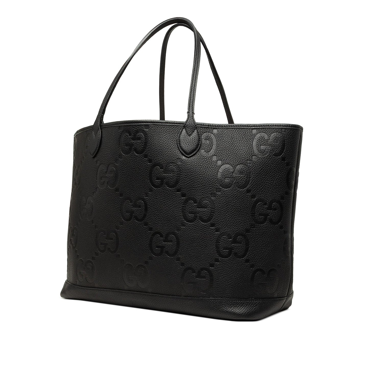 Gucci Jumbo GG Embossed Calfskin Tote Bag