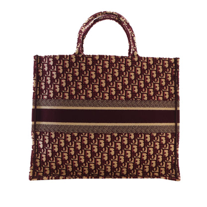 Dior Oblique Embroidered Canvas Book Tote
