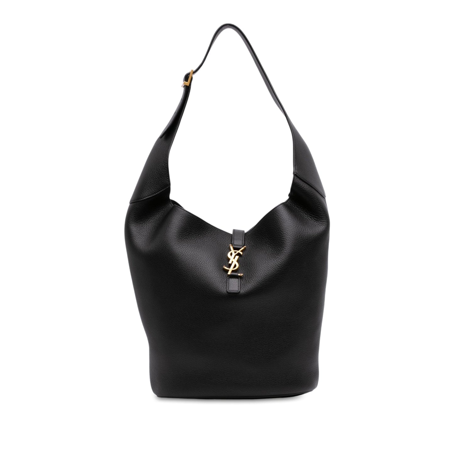 Saint Laurent Saint Laurent Grained Calfskin Le 5 a 7 Hobo Bag