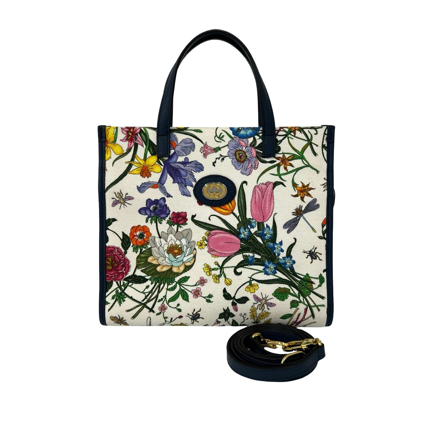 Gucci Canvas Flora Bag