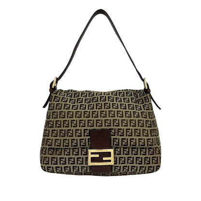 Fendi Zucca Canvas Mamma Forever Bag