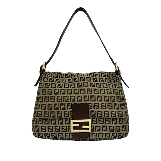 Fendi Zucca Canvas Mamma Forever Bag
