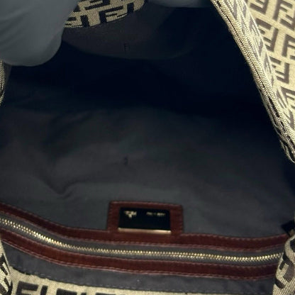 Fendi Zucca Canvas Mamma Forever Bag