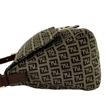 Fendi Zucca Canvas Mamma Forever Bag