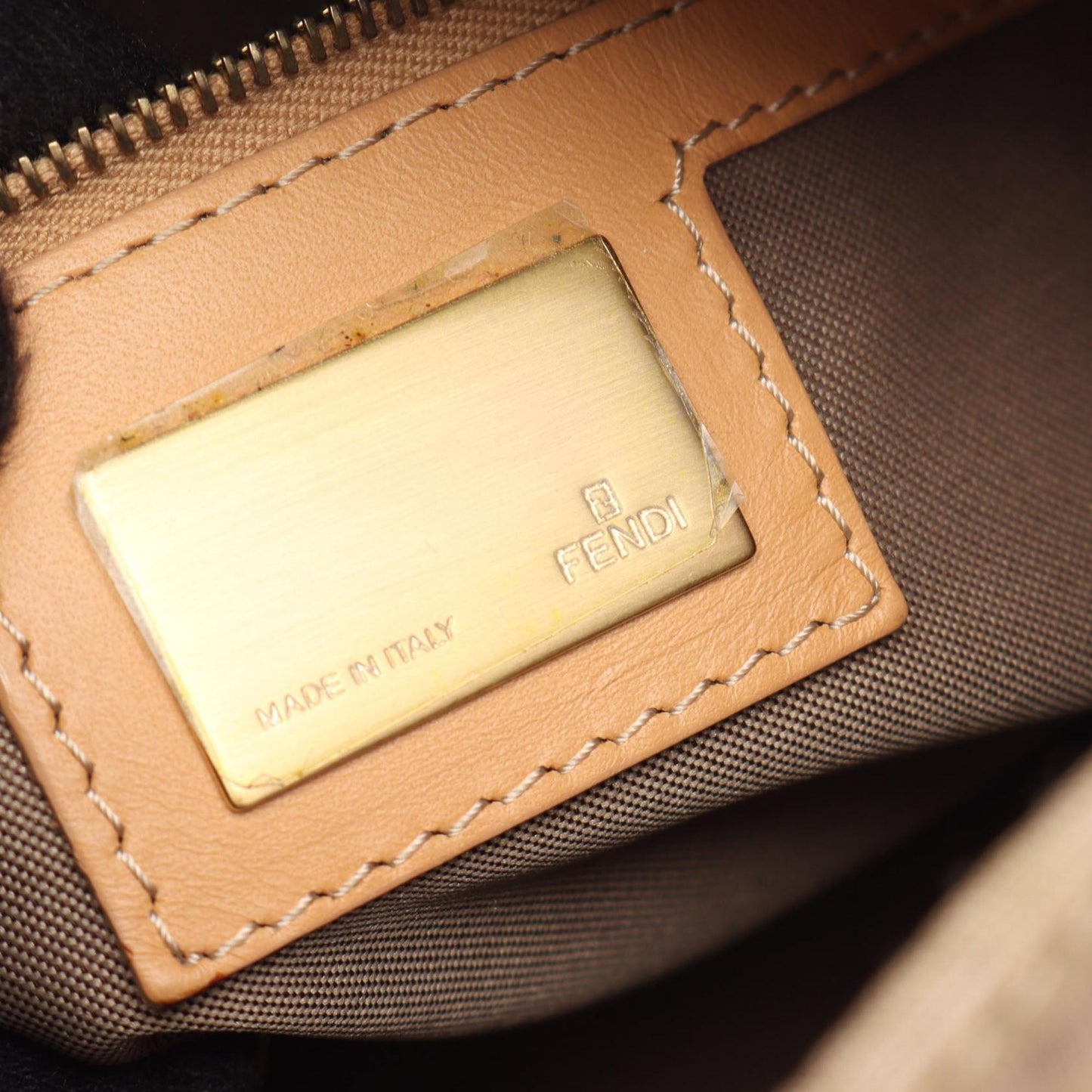 Fendi Zucca Canvas Mamma Forever Bag