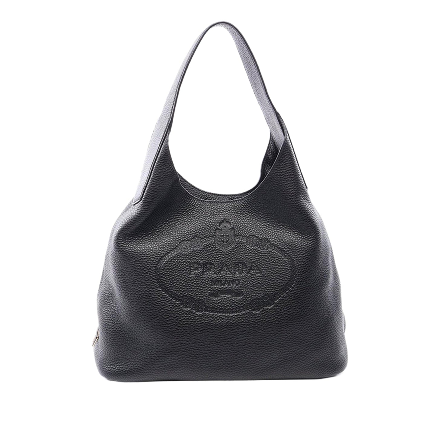 Prada Logo Hobo Bag