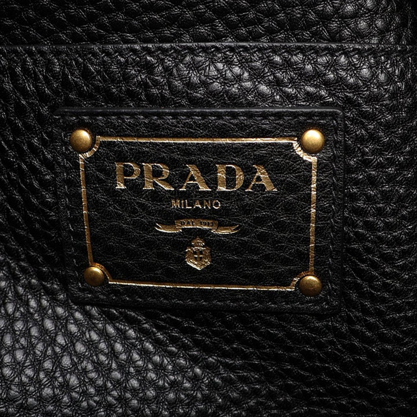 Prada Logo Hobo Bag
