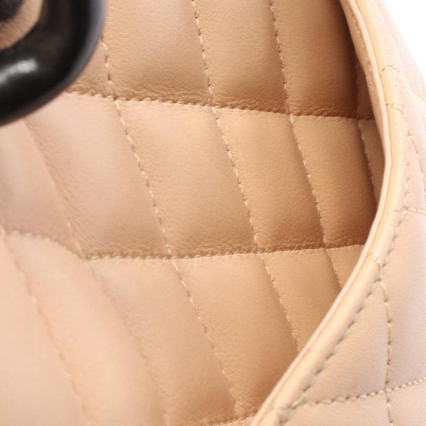 Chanel Quilted Calfskin Carbon Ligne Tote Bag