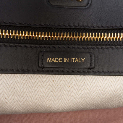 Miu Miu Softy Calfskin Embossed Logo Shoulder Bag