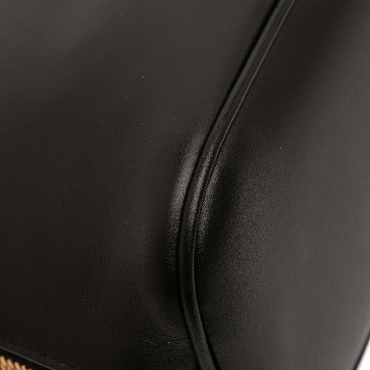 Miu Miu Softy Calfskin Embossed Logo Shoulder Bag