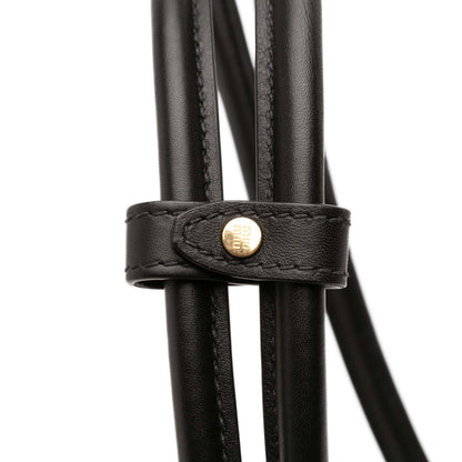 Miu Miu Softy Calfskin Embossed Logo Shoulder Bag
