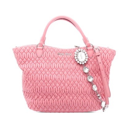 Miu Miu Nappa Crystal Bag