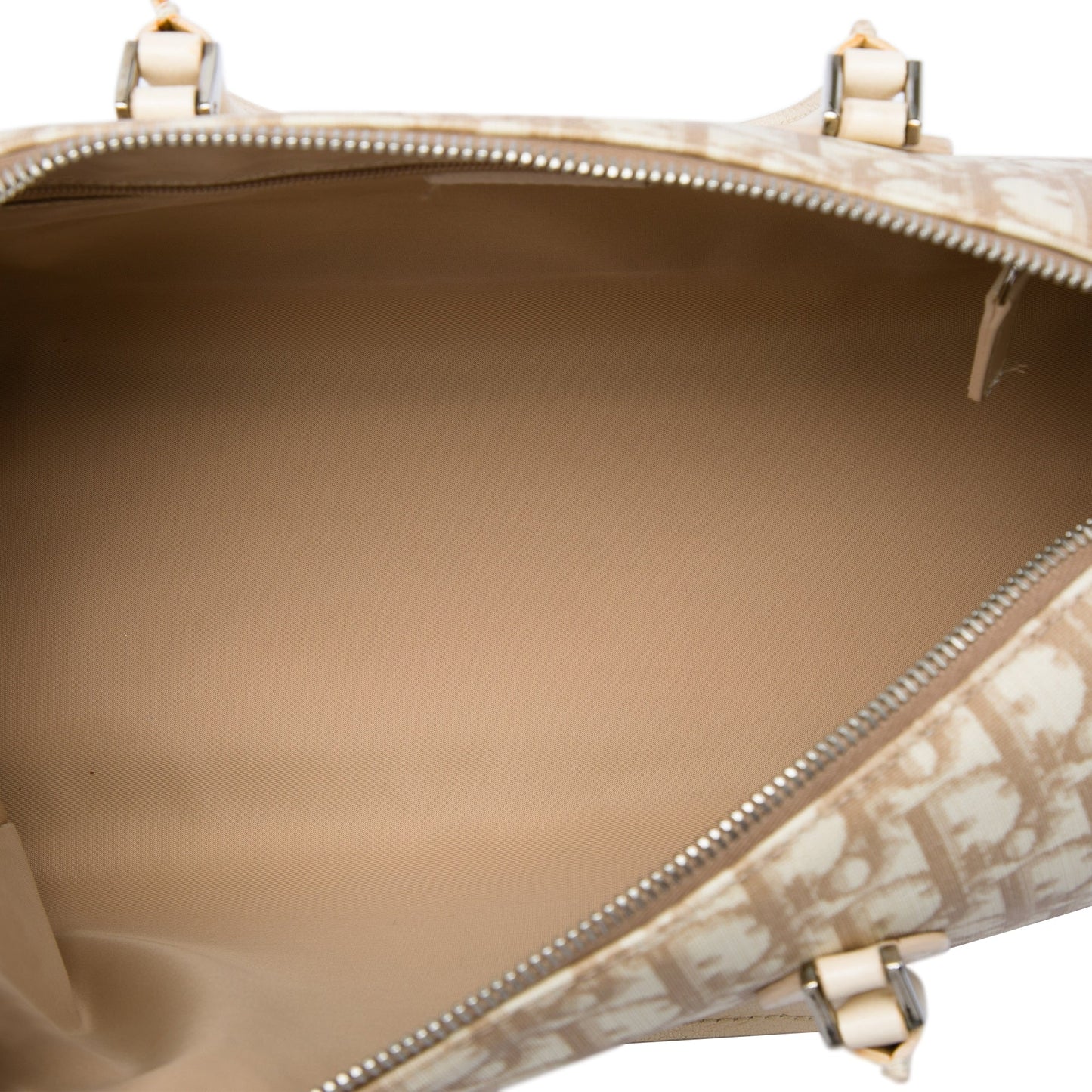 Dior Diorissimo Coated Canvas Floral Boston Bag