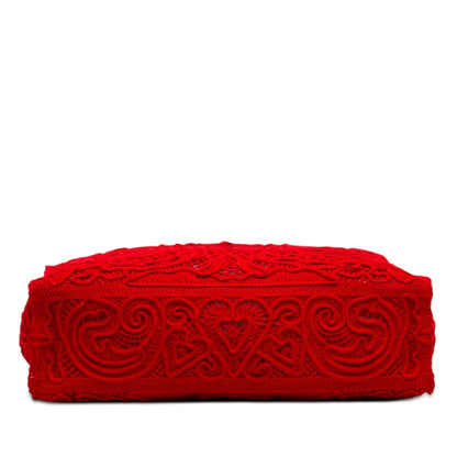 Dolce e Gabbana Cordonetto Lace Beatrice Shopper Bag