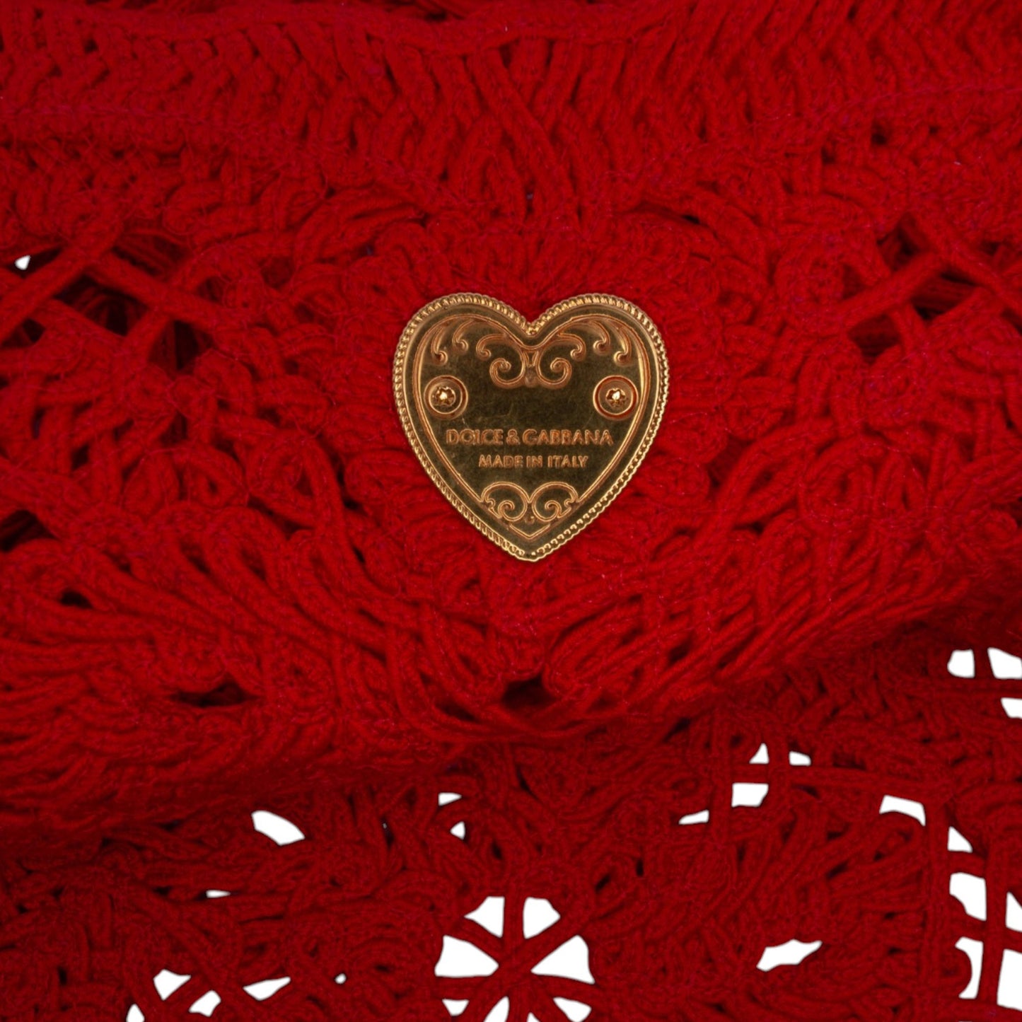 Dolce e Gabbana Cordonetto Lace Beatrice Shopper Bag