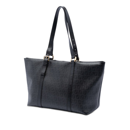 Fendi Zucchino Coated Canvas Superstar Tote Bag