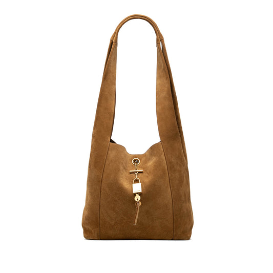 Saint Laurent Suede Tanger Hobo