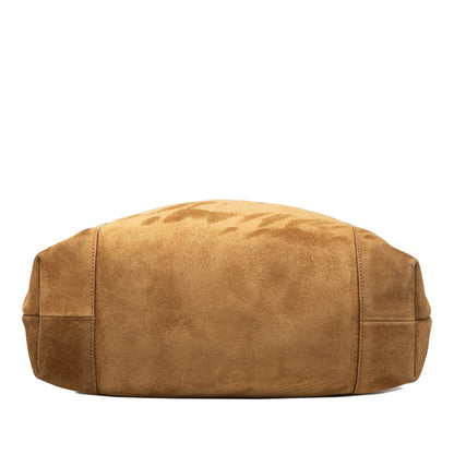 Saint Laurent Suede Tanger Hobo