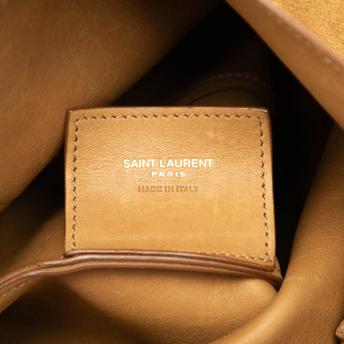 Saint Laurent Suede Tanger Hobo