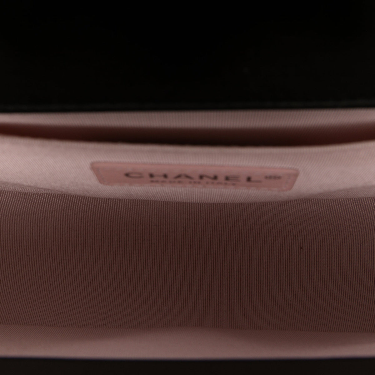 Chanel Old Medium Chevron Calfskin Pearl Boy Flap