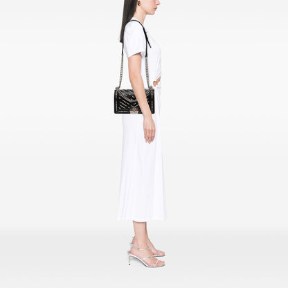 Chanel Old Medium Chevron Calfskin Pearl Boy Flap