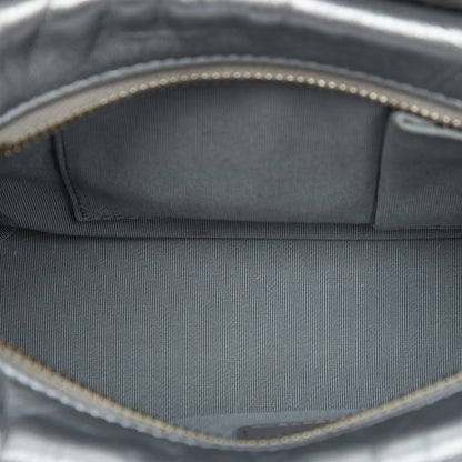 Chanel Small Metallic Calfskin CC Stitched Gabrielle Hobo