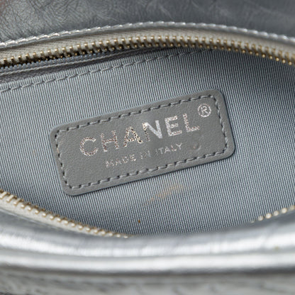 Chanel Small Metallic Calfskin CC Stitched Gabrielle Hobo