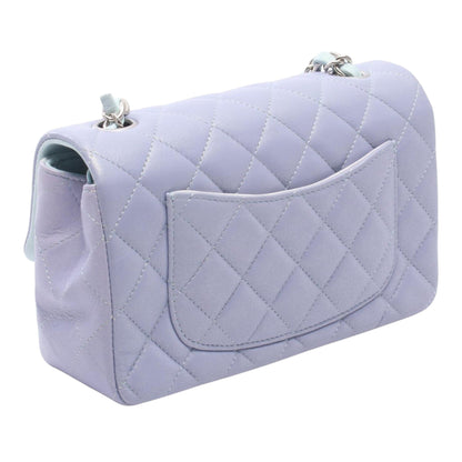 Chanel Mini Rectangular Classic Lambskin Degrade Single Flap