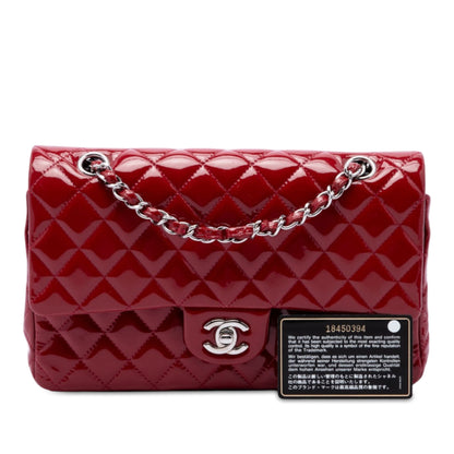 Chanel Medium Classic Patent Double Flap