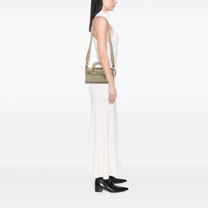 Dior Medium Embroidered Lace 3D Macrame Lady D Joy
