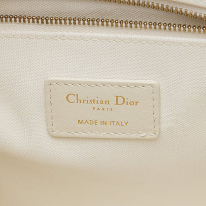 Dior Small Embroidered Canvas Gold Star Book Tote