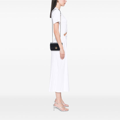 Chanel Quilted Lambskin Turn and Lock Flap