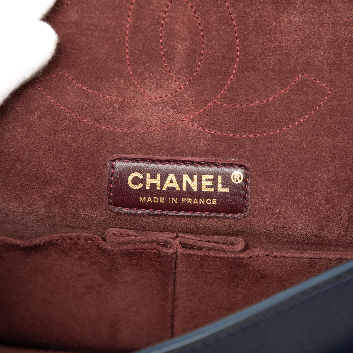 Chanel Calfskin Reissue 2.55 Medallion Nude Double Flap